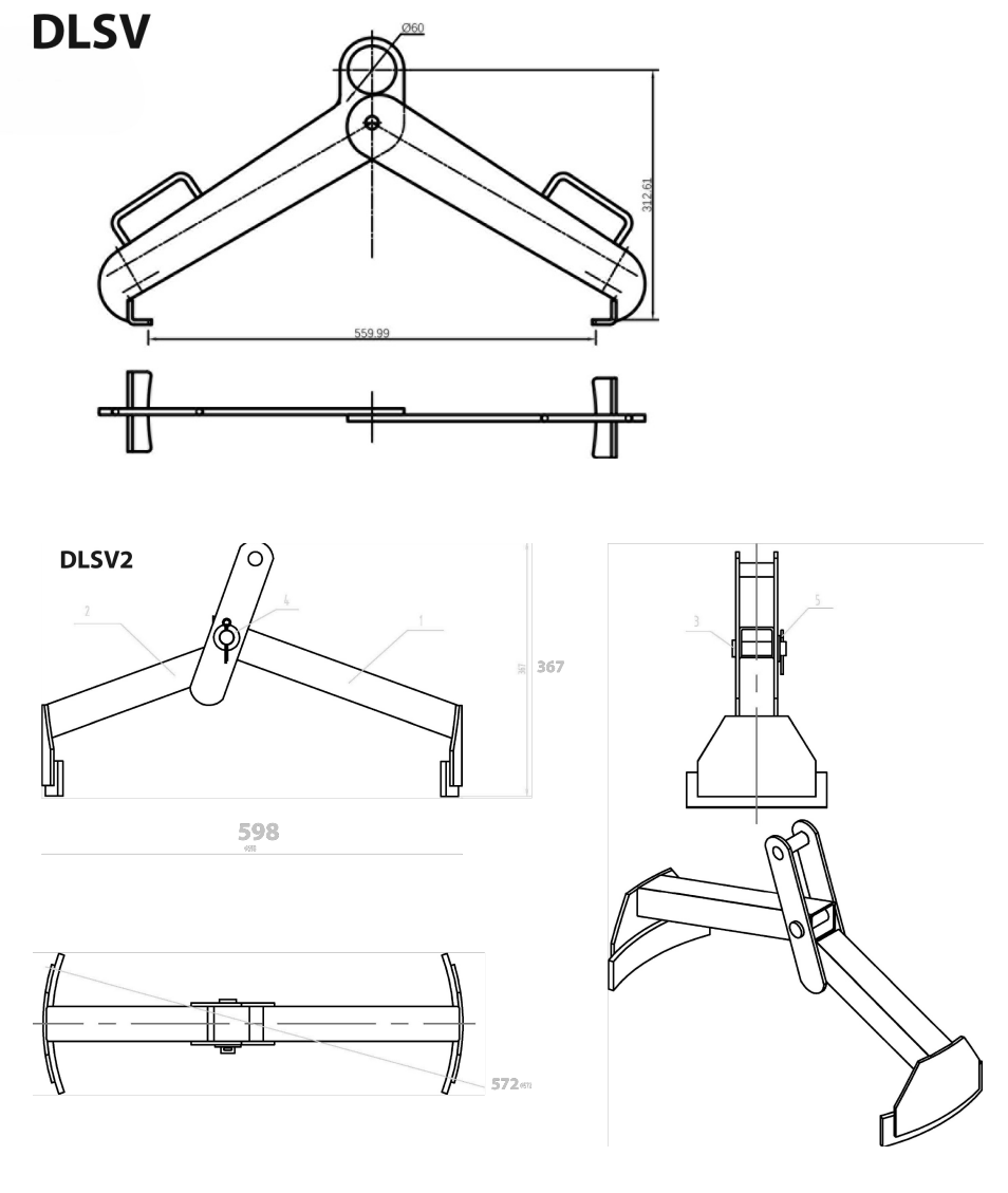 dlsv dimensions